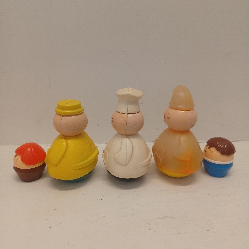 Vintage Fisher Price 3 Men In A Tub Little Tikes Toddle Tots Kids Toy Lot - Picture 4 of 7